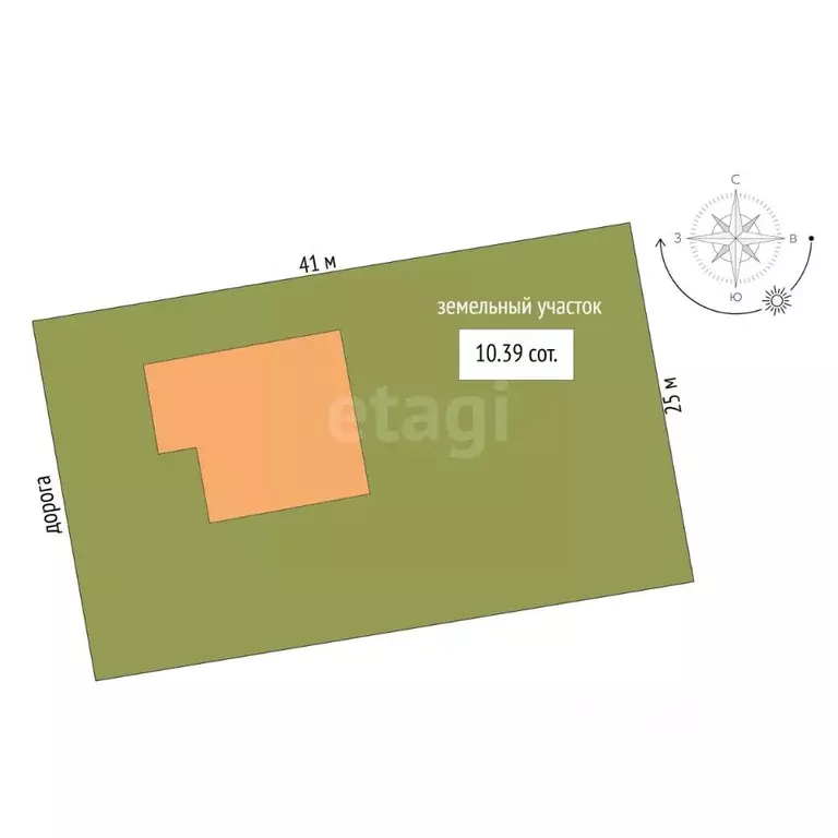 Дом в Тюменская область, Тюменский муниципальный округ, с. Чикча ул. ... - Фото 2