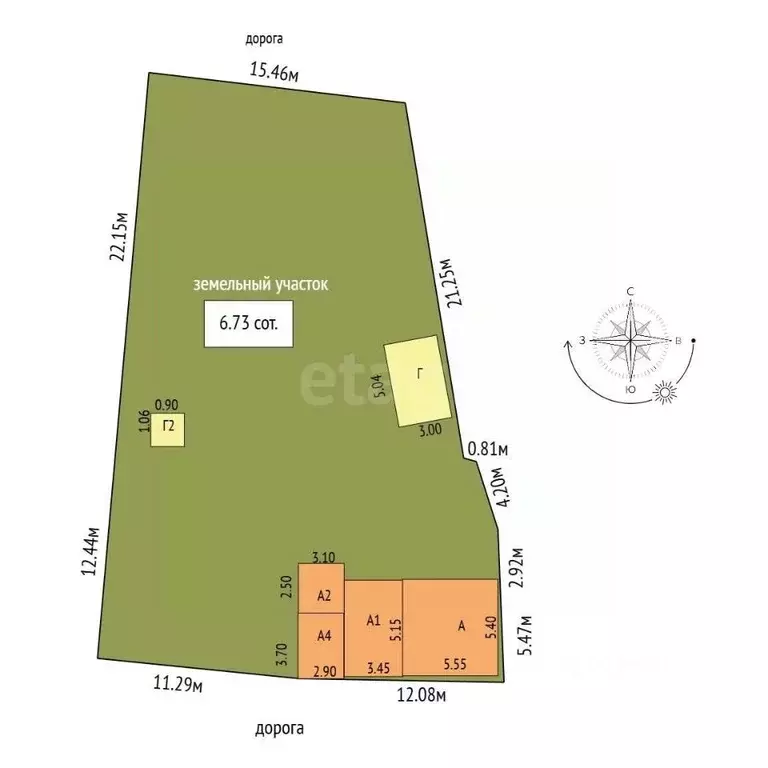 Дом в Воронежская область, Борисоглебск Народный пер., 9 (51 м) - Фото 2