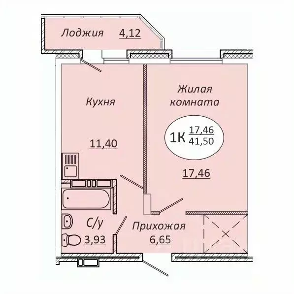 1-к кв. Новосибирская область, Новосибирск 2-я Воинская ул., 53 (41.5 ... - Фото 0