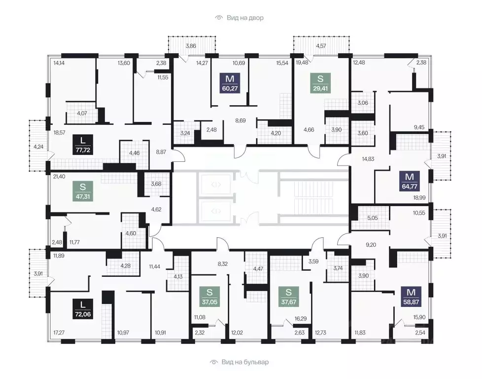 3-к кв. Волгоградская область, Волгоград просп. Имени В.И. Ленина, 59Г ... - Фото 2