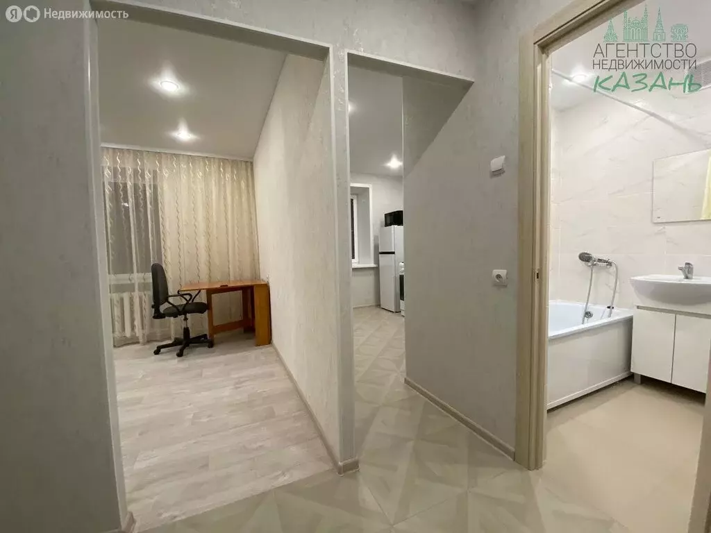 1-комнатная квартира: Казань, улица Хусаина Мавлютова, 39 (34.5 м) - Фото 1