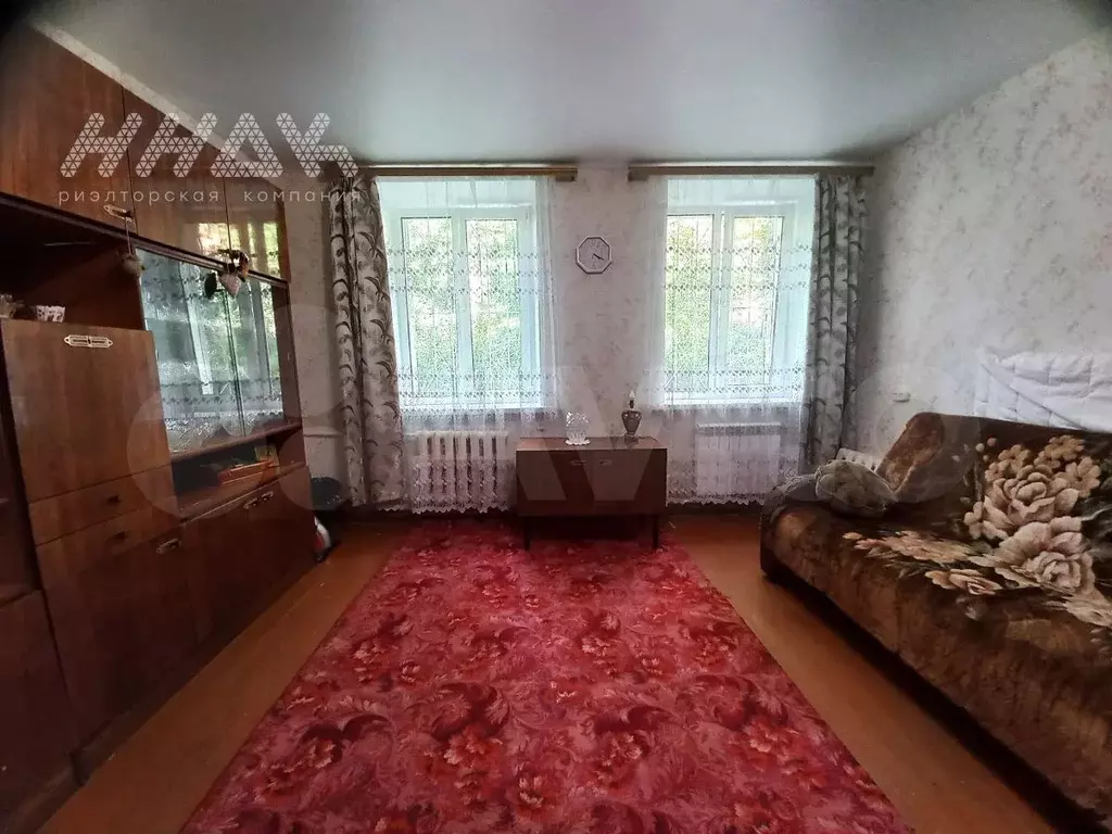 1-к. квартира, 32 м, 1/3 эт. - Фото 1