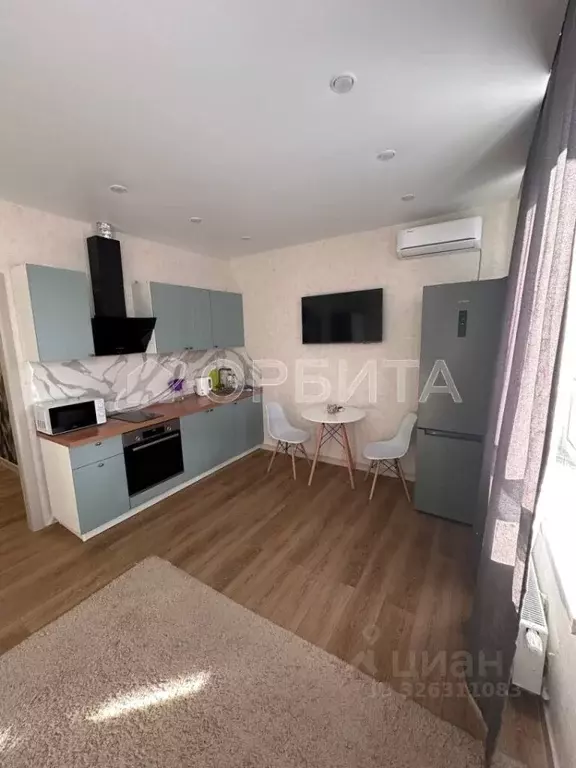 Студия Тюменская область, Тюмень ул. Фармана Салманова, 17 (26.2 м) - Фото 1