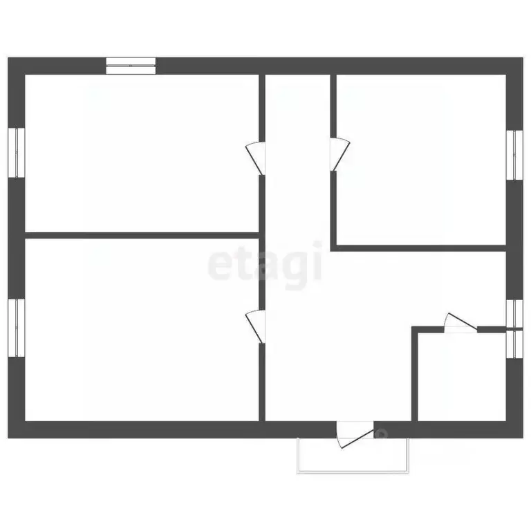 Дом в Ярославская область, Некрасовское с/пос, д. Пахомово  (54 м) - Фото 2