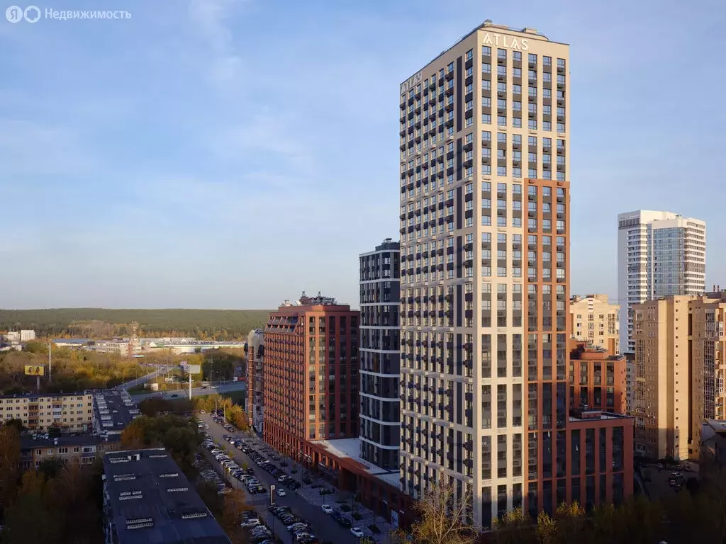 Квартира-студия: Екатеринбург, Онежская улица, 4 (30 м) - Фото 1