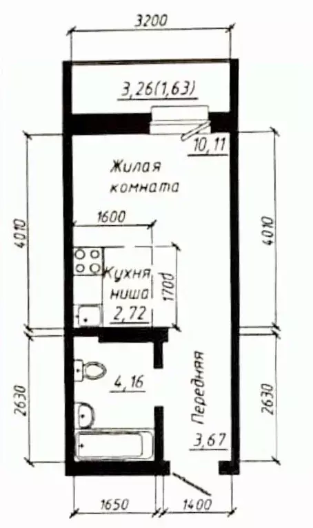 Студия Новосибирская область, Новосибирск ул. Забалуева, 102/1 (23.9 ... - Фото 0