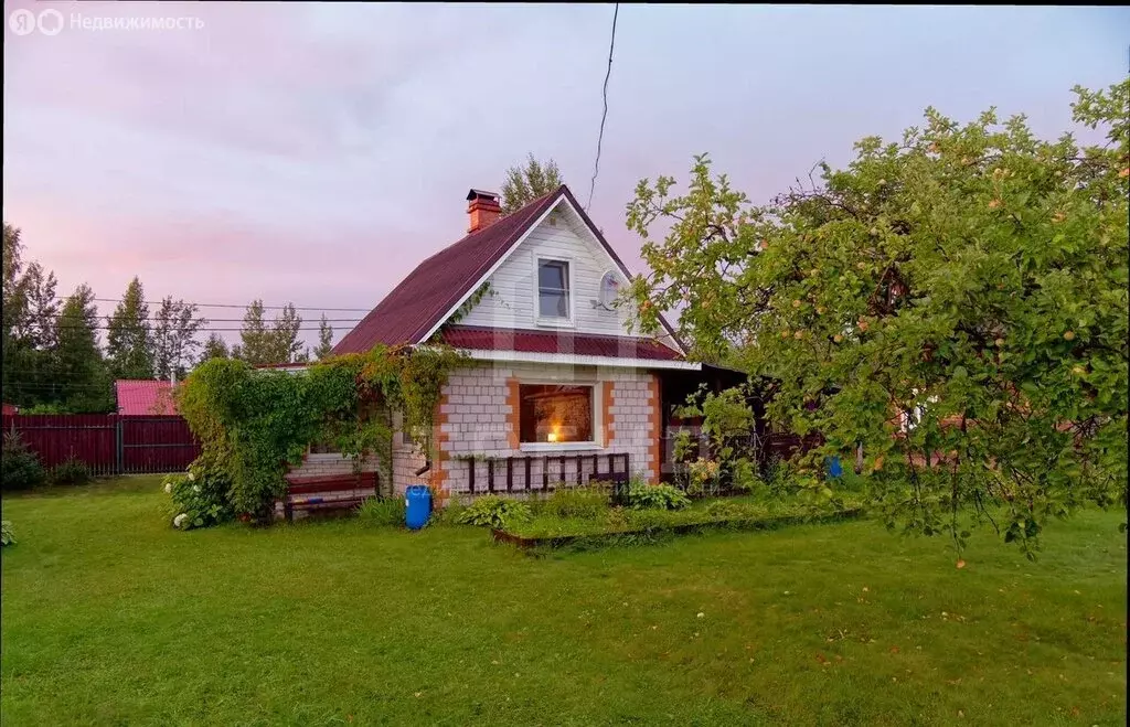 Дом в Иссадское сельское поселение, СНТ Брусничка, Лесная улица, 316 ... - Фото 1