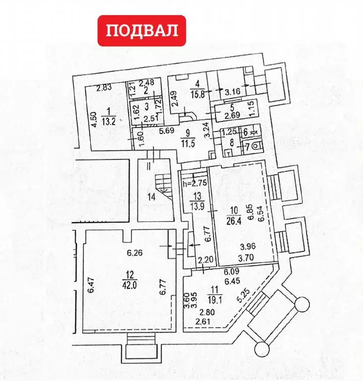 Продажа Помещения на Щукинской - 481,2 м - Фото 1