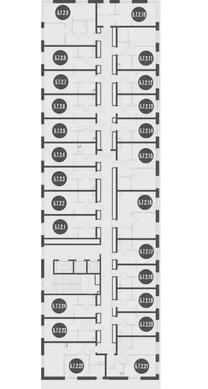 студия москва н айс лофт жилой комплекс (23.12 м) - Фото 1