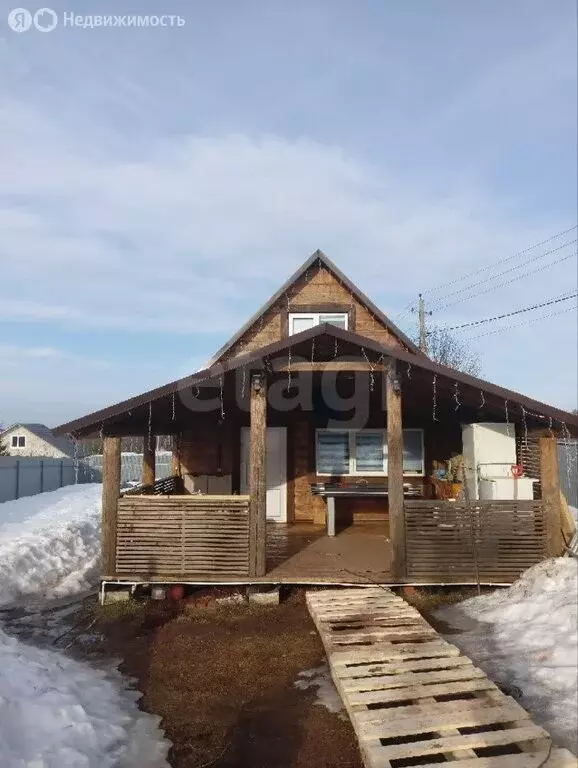 Дом в Пермский муниципальный округ, деревня Москвята, Центральная ... - Фото 1