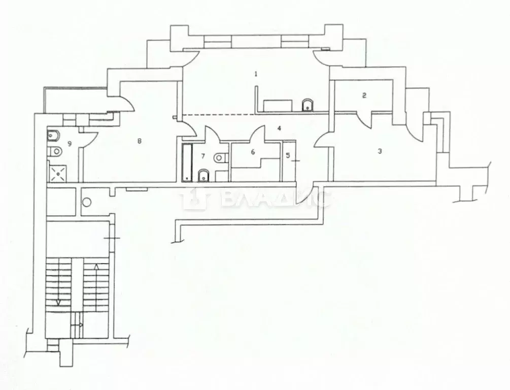 2-к кв. Бурятия, Улан-Удэ Ключевская ул., 61 (76.0 м) - Фото 1