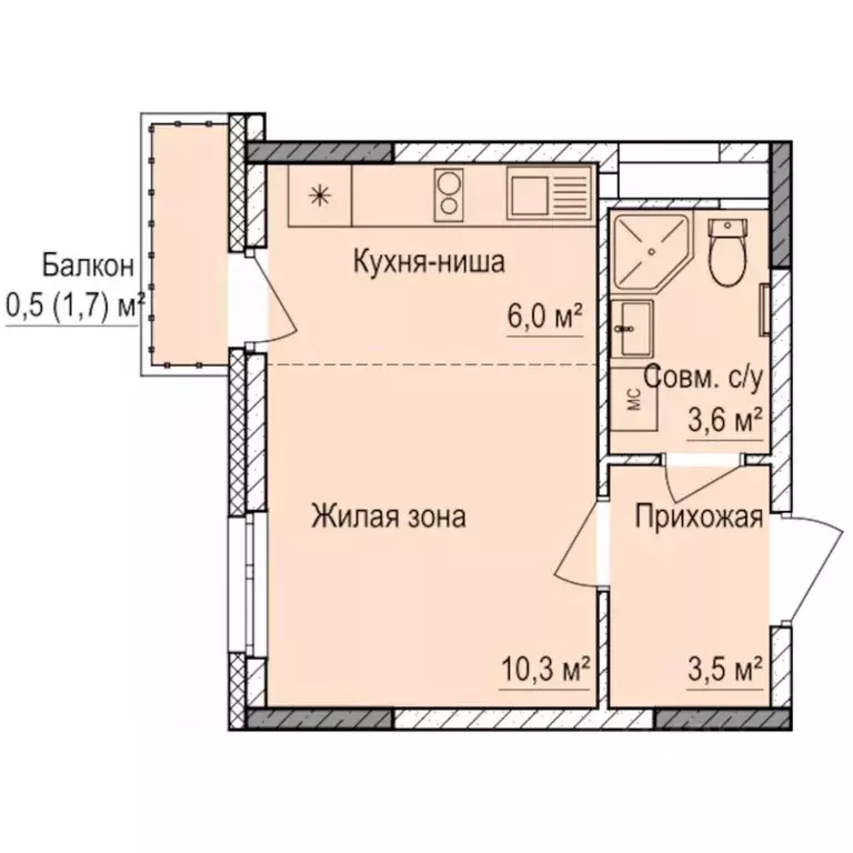 Студия Удмуртия, Ижевск Буммаш жилрайон, Покровский жилой комплекс ... - Фото 0