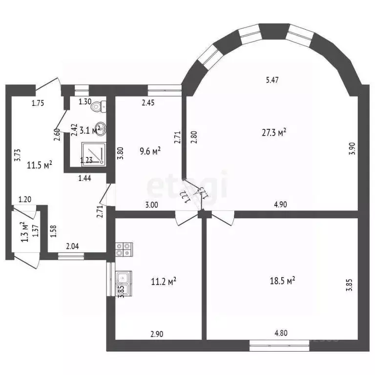 Дом в Краснодарский край, Темрюкский район, Тамань ст-ца ул. ... - Фото 2
