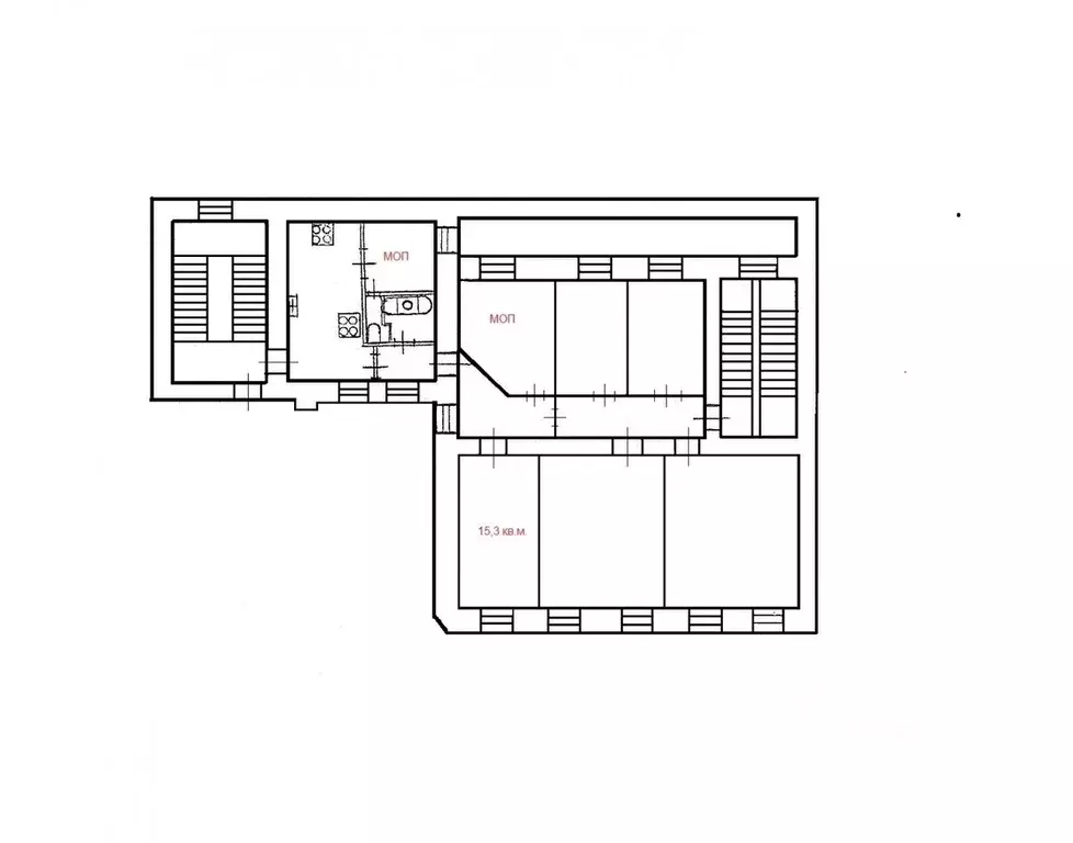 Комната Санкт-Петербург ул. Ломоносова, 22 (15.3 м) - Фото 2