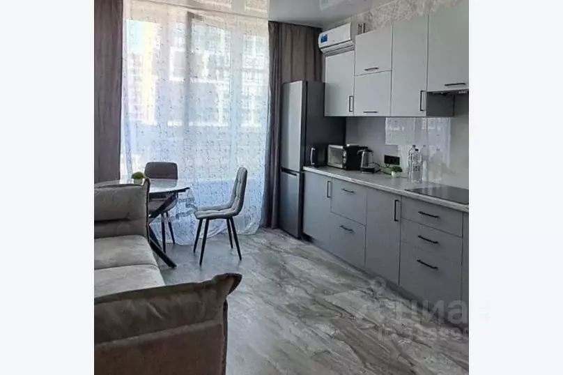 1-к кв. Краснодарский край, Краснодар Обрывная ул., 132/1к5 (42.0 м) - Фото 1