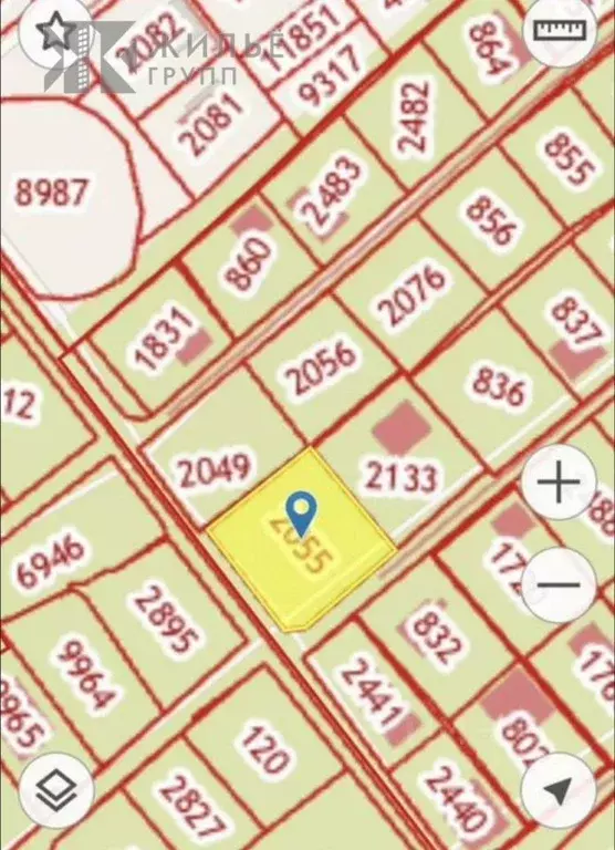 Участок в Татарстан, Казань Овощник-3 СНТ, 834 (7.65 сот.) - Фото 1