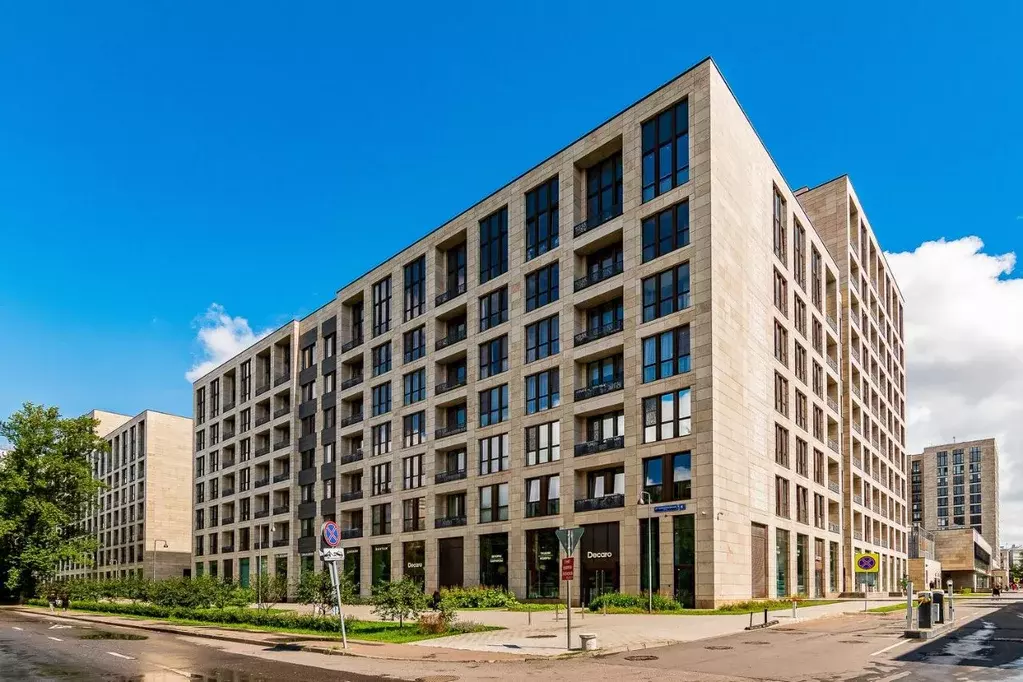 3-к кв. Москва 2-я Черногрязская ул., 6к1 (100.0 м) - Фото 1