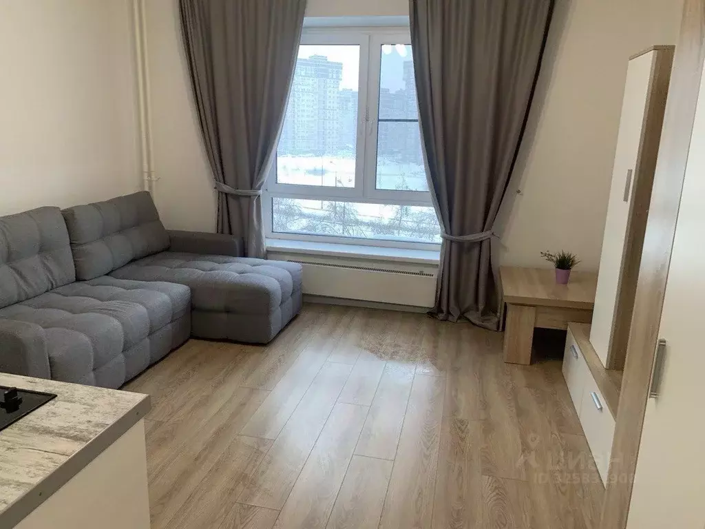 Студия Москва Боровское ш., 2к4 (24.0 м) - Фото 2