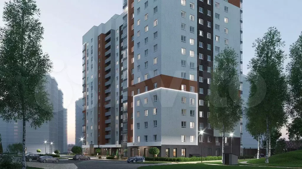 1-к. квартира, 40 м, 2/16 эт. - Фото 0