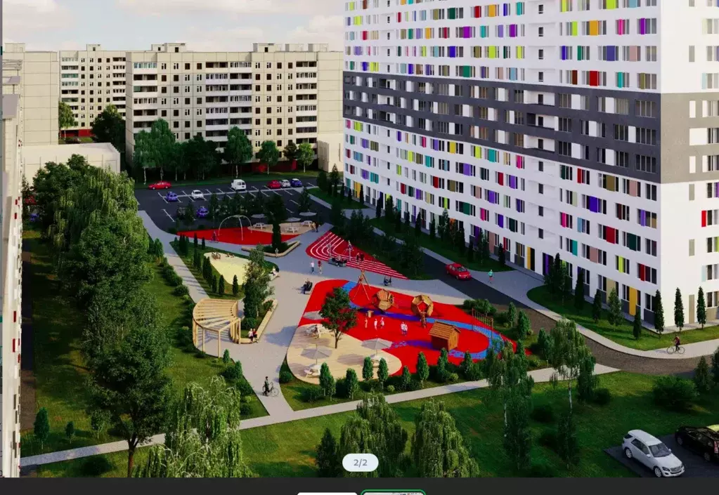 Продаётся 2-к квартира, 65.4 м - Фото 0
