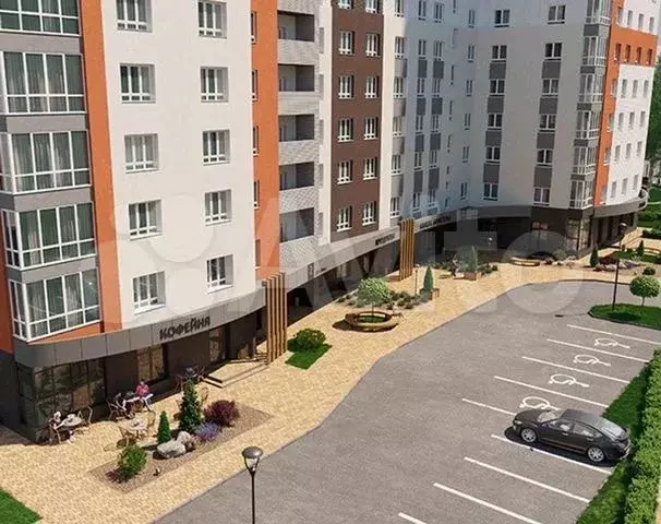 1-к. квартира, 44,5 м, 13/16 эт. - Фото 1