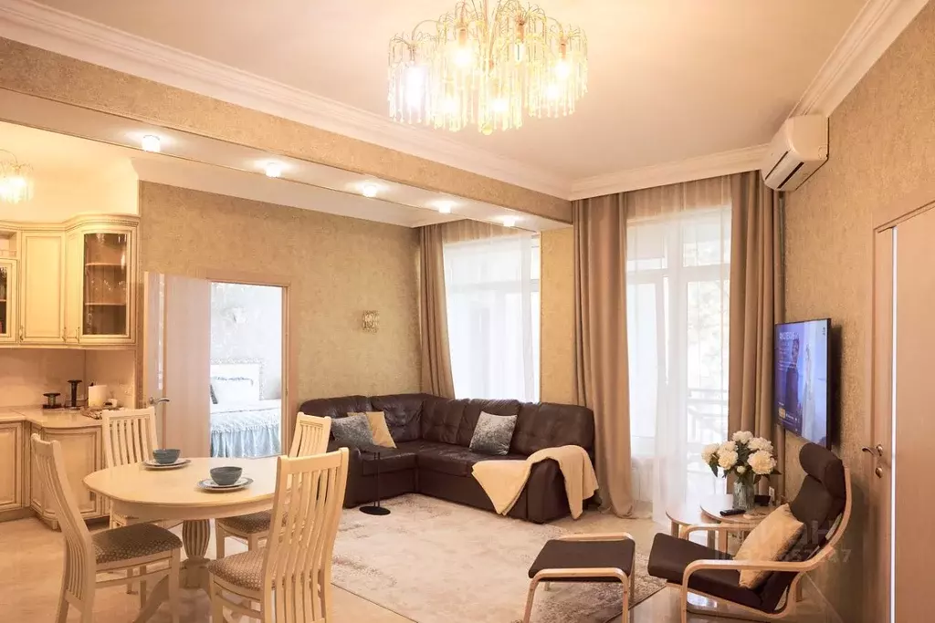 3-к кв. Краснодарский край, Сочи ул. Яна Фабрициуса, 2/27а (86.3 м) - Фото 1