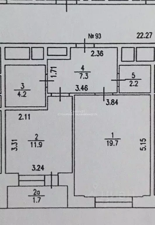 1-к кв. Москва Смольная ул., 49 (47.0 м) - Фото 1