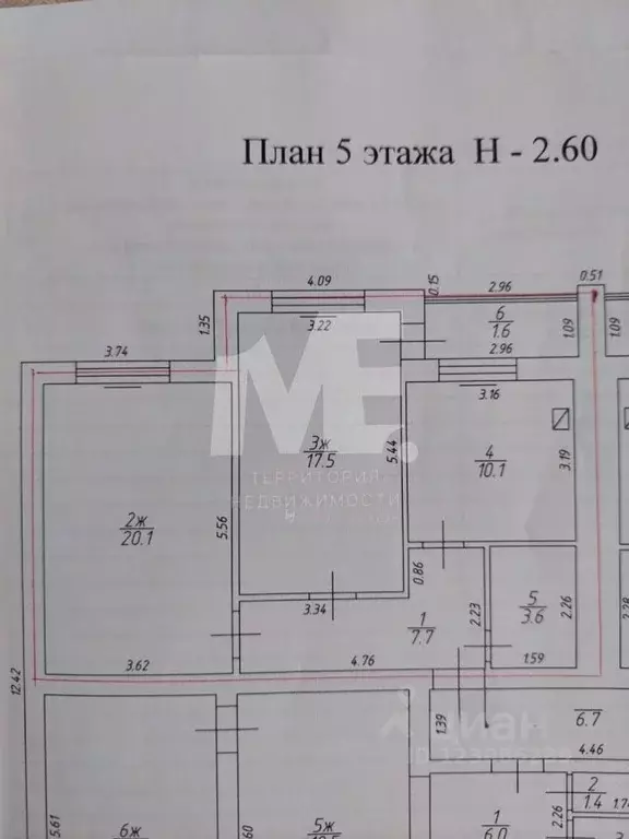 2-к кв. Калининградская область, Гурьевский муниципальный округ, пос. ... - Фото 1