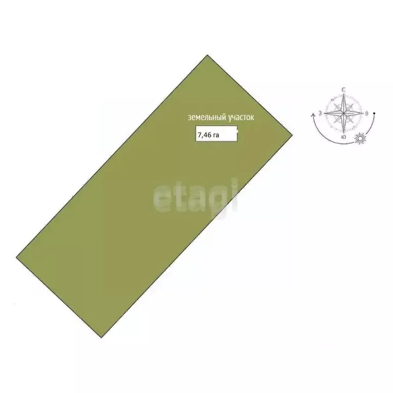 Участок в Крым, Черноморский район, с. Новоивановка ул. Ленина (746.0 ... - Фото 2