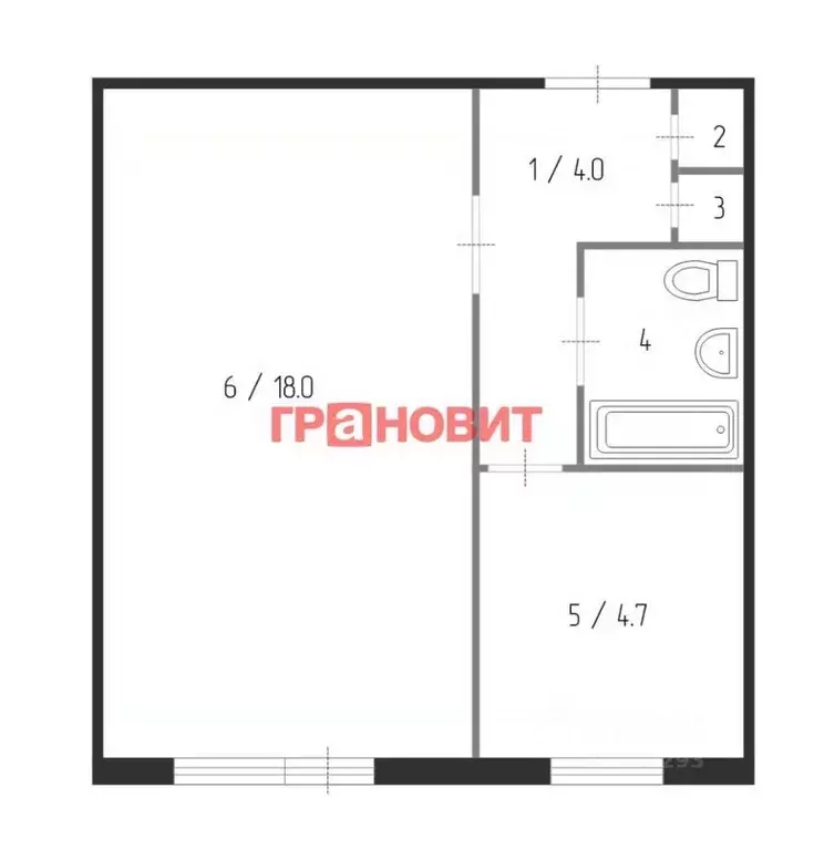 1-к кв. Новосибирская область, Новосибирск Затулинский жилмассив, ул. ... - Фото 1