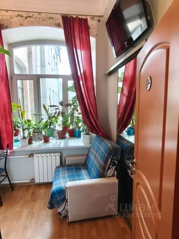 Комната Санкт-Петербург Дмитровский пер., 4 (14.0 м) - Фото 0