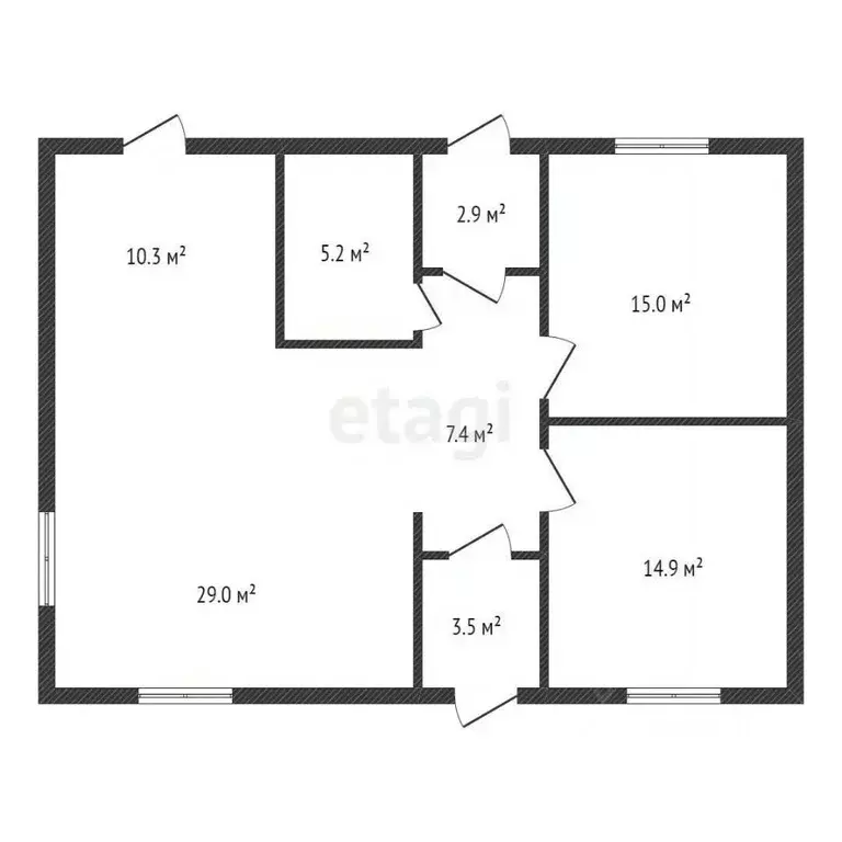 Дом в Красноярский край, Сосновоборский муниципальный округ, с. ... - Фото 2