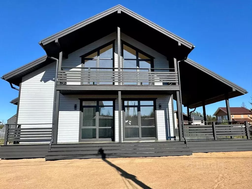 Коттедж в Ленинградская область, Всеволожский район, Агалатовское ... - Фото 2