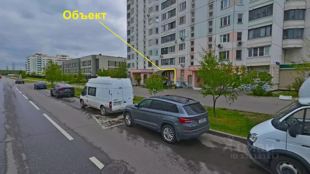 Помещение свободного назначения в Москва ул. Маршала Савицкого, 22к2 ... - Фото 2