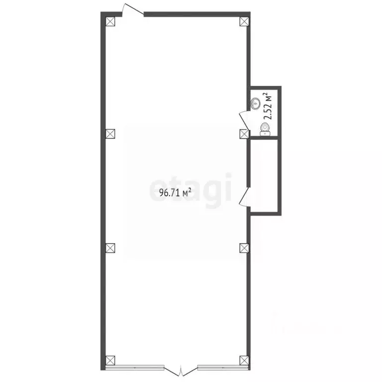 Помещение свободного назначения в Ростовская область, Аксайский район, ... - Фото 2