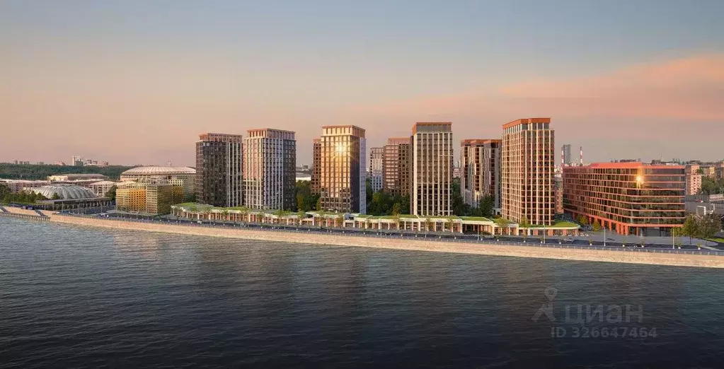 3-к кв. Москва Коллекция Лужники жилой комплекс (126.3 м) - Фото 2