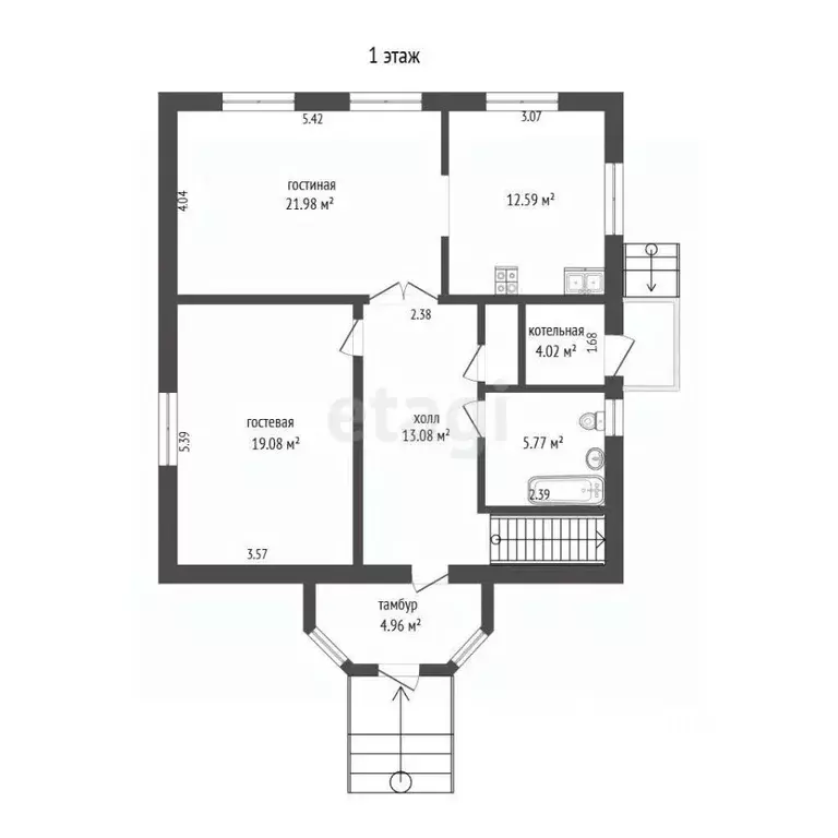 Дом в Московская область, Талдом ул. Луговая, 24 (156 м) - Фото 2