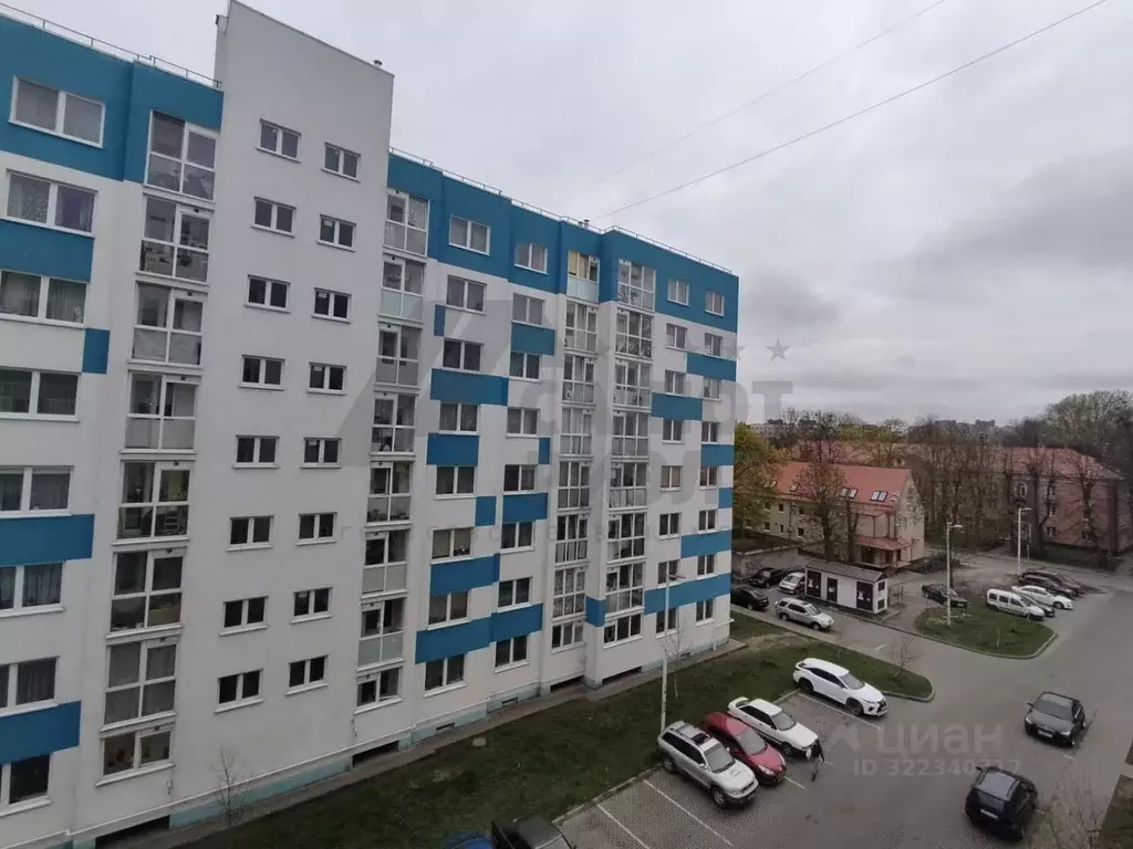 1-к кв. Калининградская область, Калининград ул. Маршала Новикова, 11 ... - Фото 1