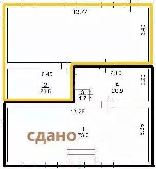 Офис в Томская область, Томск Черемошники мкр, ул. Пролетарская, 25 ... - Фото 2