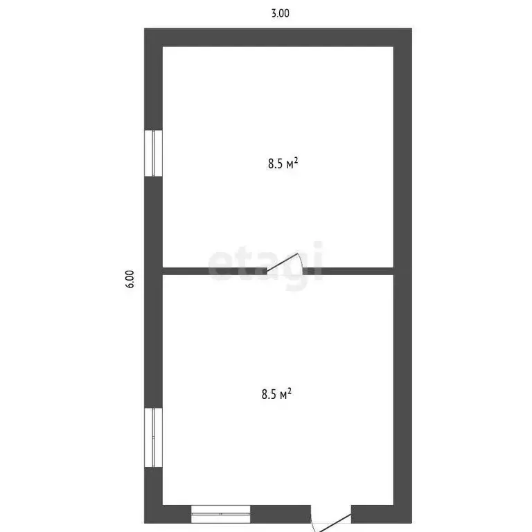 Дом в Тюмень, СНТ Автомобилист, Земляничная улица (60 м) - Фото 1