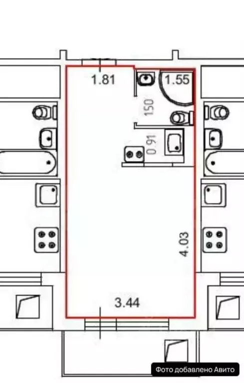 Студия Мордовия, Саранск ул. Фурманова, 71 (24.0 м) - Фото 2