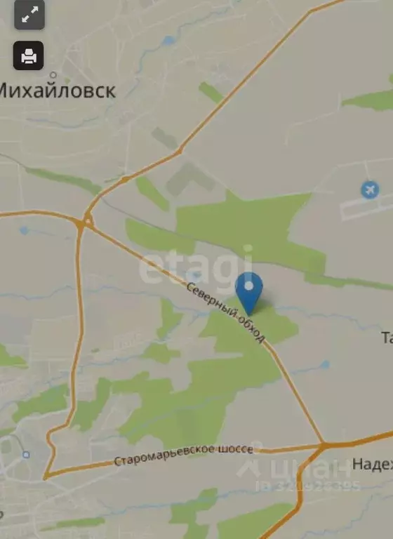 Участок в Ставропольский край, Ставрополь Дизель садовое товарищество, ... - Фото 2