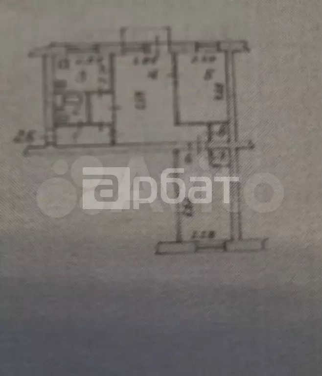 3-к. квартира, 55 м, 4/4 эт. - Фото 0