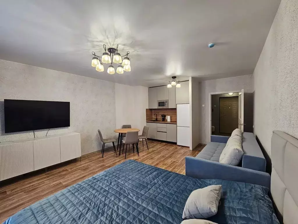 1-к кв. Красноярский край, Красноярск ул. Дубровинского, 110Б (37.0 м) - Фото 1