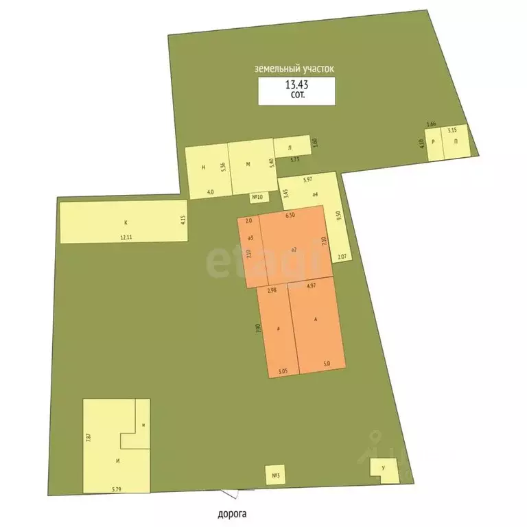 Дом в Крым, Феодосия муниципальный округ, Приморский пгт ул. Морозова ... - Фото 2