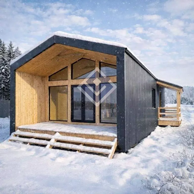 Дом в Пермский край, Пермский муниципальный округ, пос. Красный ... - Фото 1