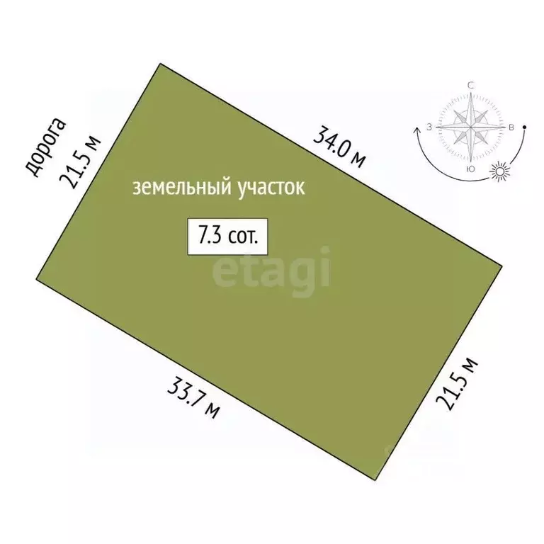 Участок в Тюменская область, Тюменский муниципальный округ, с. ... - Фото 2