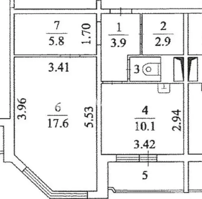 1-комнатная квартира: Мытищи, Юбилейная улица, 16 (42 м) - Фото 2