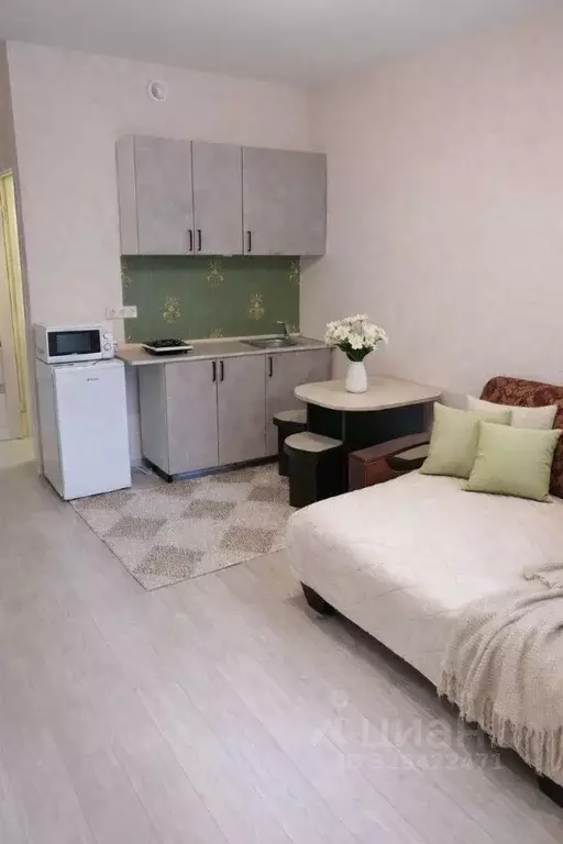 Студия Москва Амурская ул., 1Ак2 (24.0 м) - Фото 1