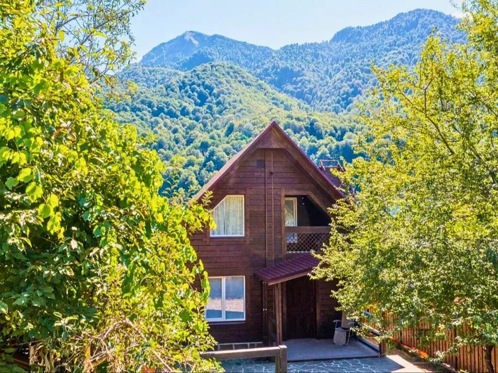 Дом в Краснодарский край, Сочи Красная Поляна пгт, ул. Вознесенская ... - Фото 2